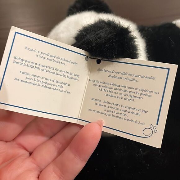 The Heritage Collection by GANZ Oakley the Panda Bear 2000 H4099 NWT Excellent … - Picture 12 of 13